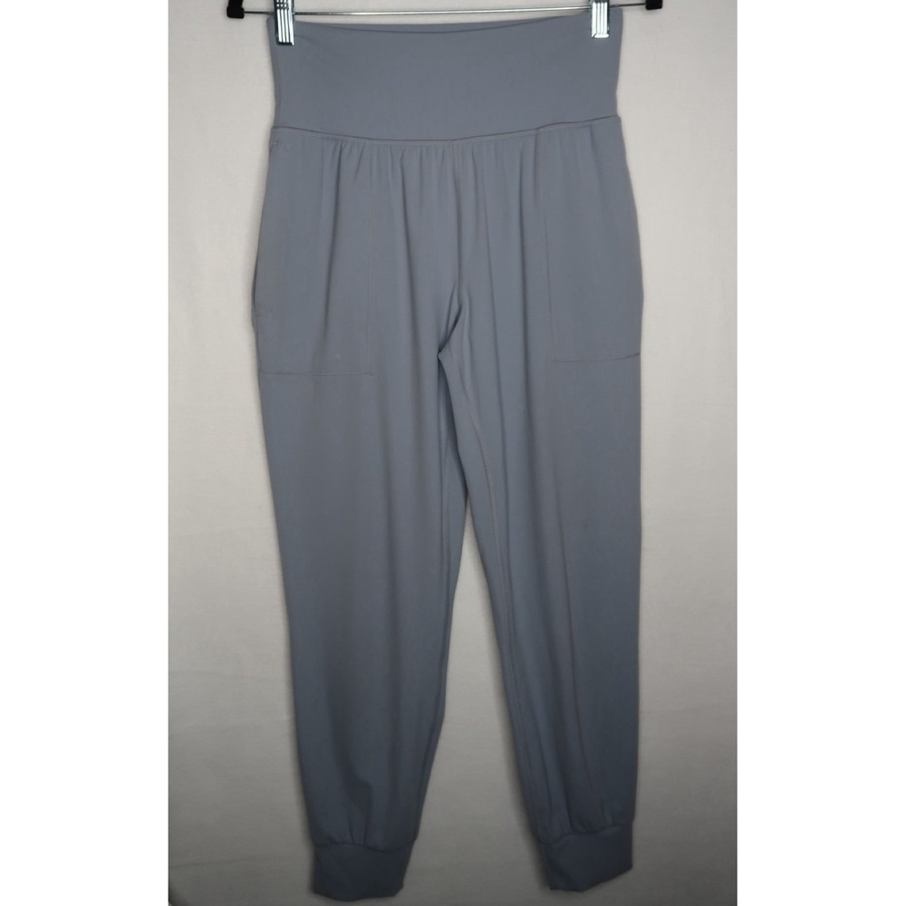 Athleta Salutation Jogger High Rise Light Blue Yoga Pants Women's S Athletic